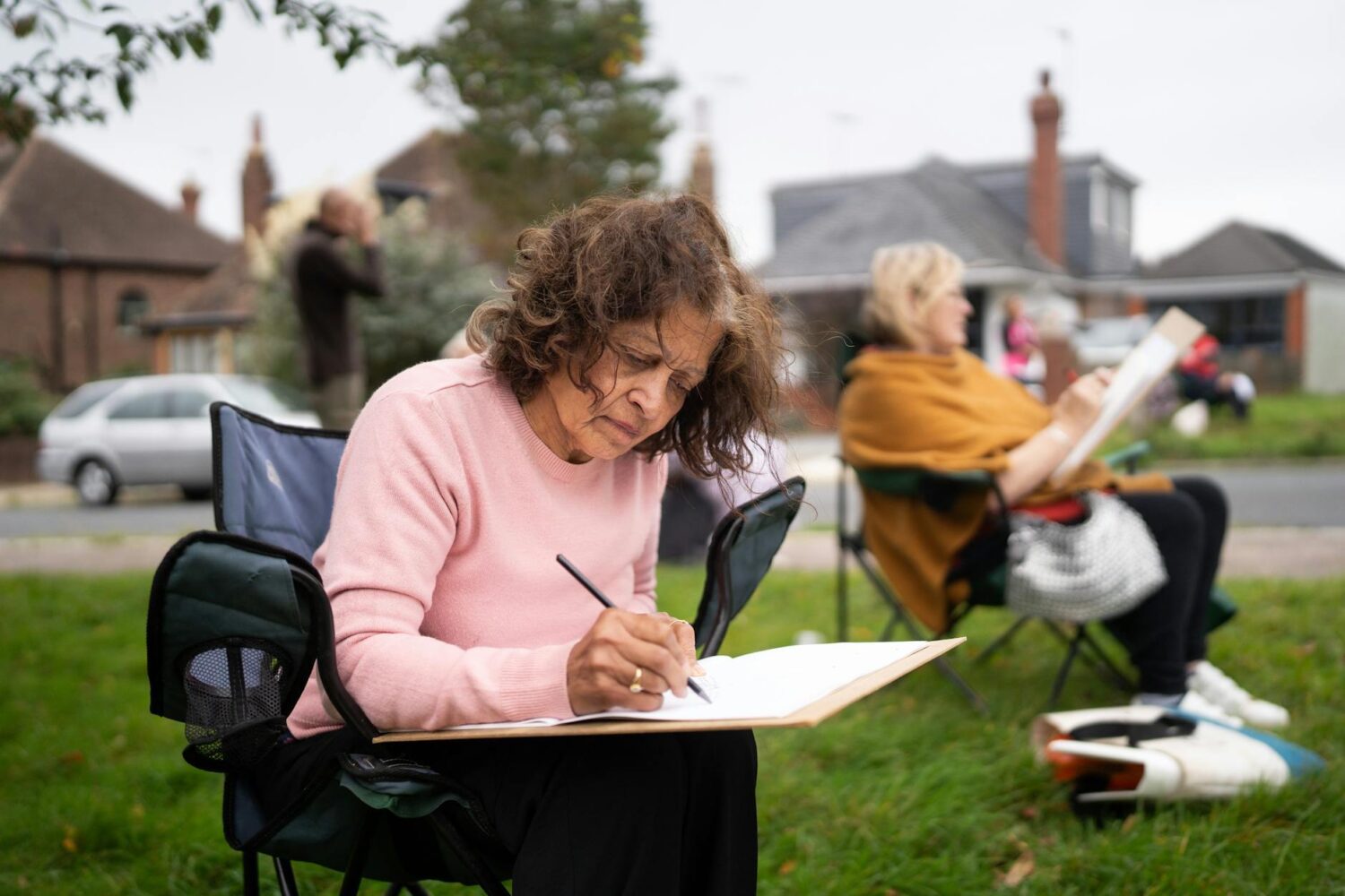 Books pen Handwriting ladies park