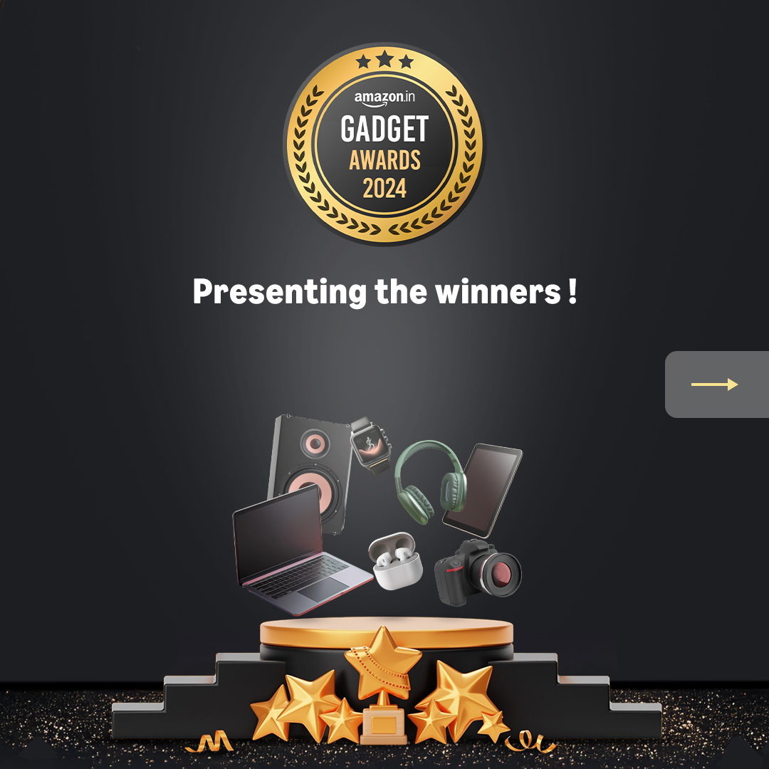 Amazon.in Celebrates the Best in Technology with its First-ever Amazon Gadget Awards 2024