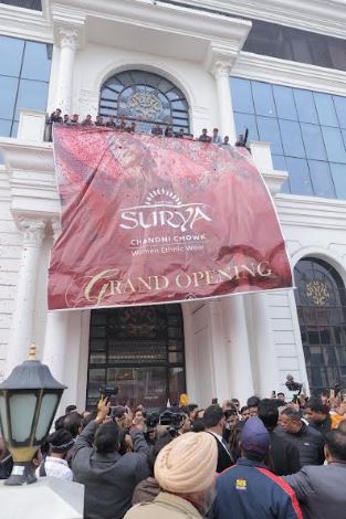 Surya Sarees Expands to Omaxe Chowk: Grand Opening on January 12, 2025