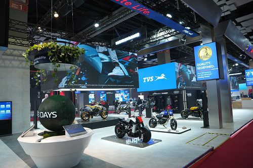 TVS Motor Company Showcases Transformational Concepts in Future Mobility at the Bharat Mobilty Global Expo 2025