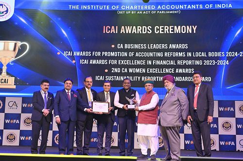 HDFC Life Wins ICAI Award for Best Financial Reporting for 2023-24