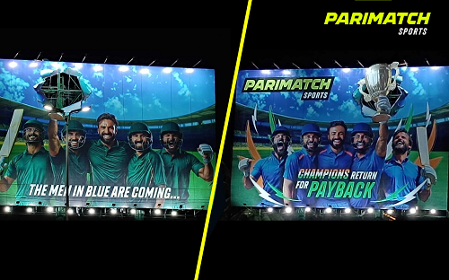 Parimatch Sports Rolls Out Eye-Catching Billboard Campaign to Celebrate the ICC Champions Trophy