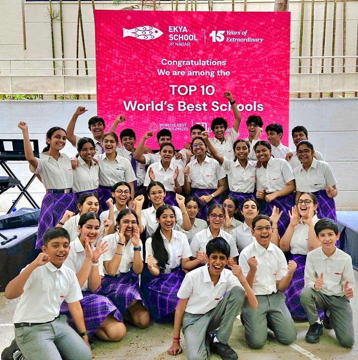 Ekya School JP Nagar Makes it to the Top 10 Most Innovative Schools in T4 Education World’s Best School Prizes 2025